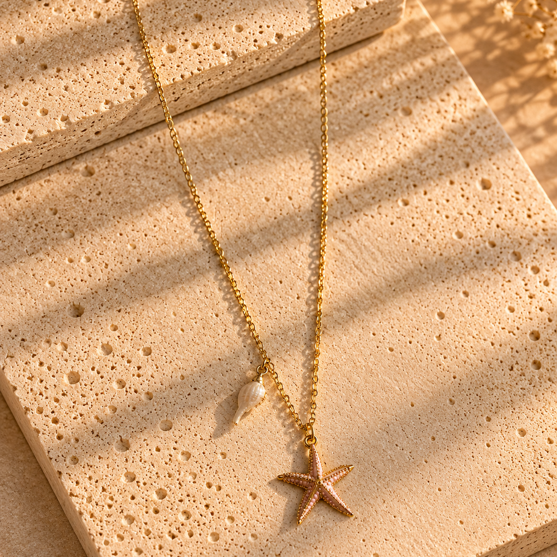 Long Seashore Necklace