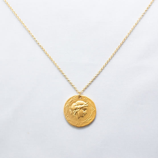 Greek Coin Necklace