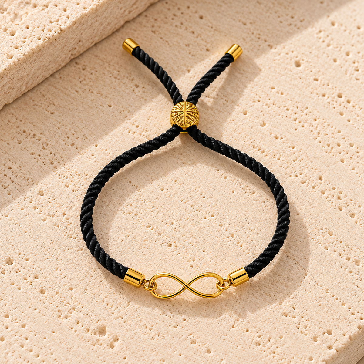 Rope Bracelet in Black