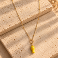 Yellow Fish Necklace