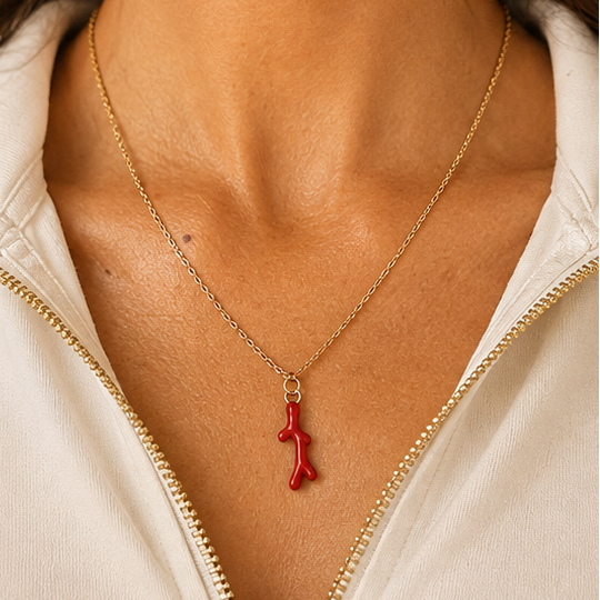 Red Coral Necklace