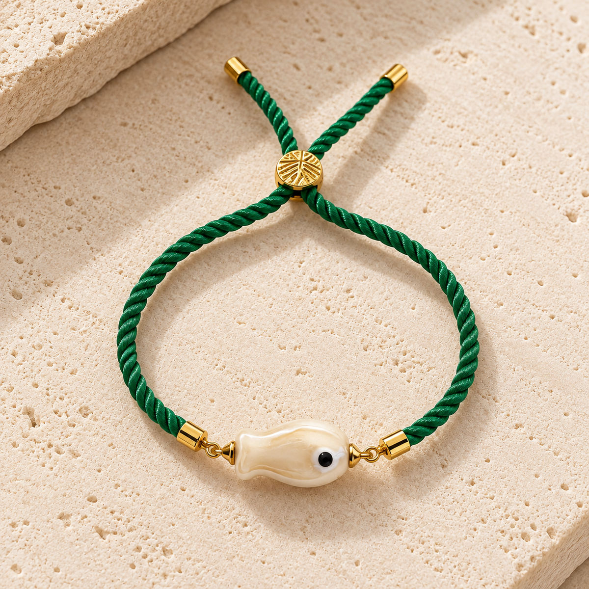 Rope Bracelet in Green