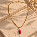 Red Fish Necklace