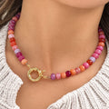 Bubble Necklace Pink