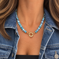 Blue Bubble Necklace