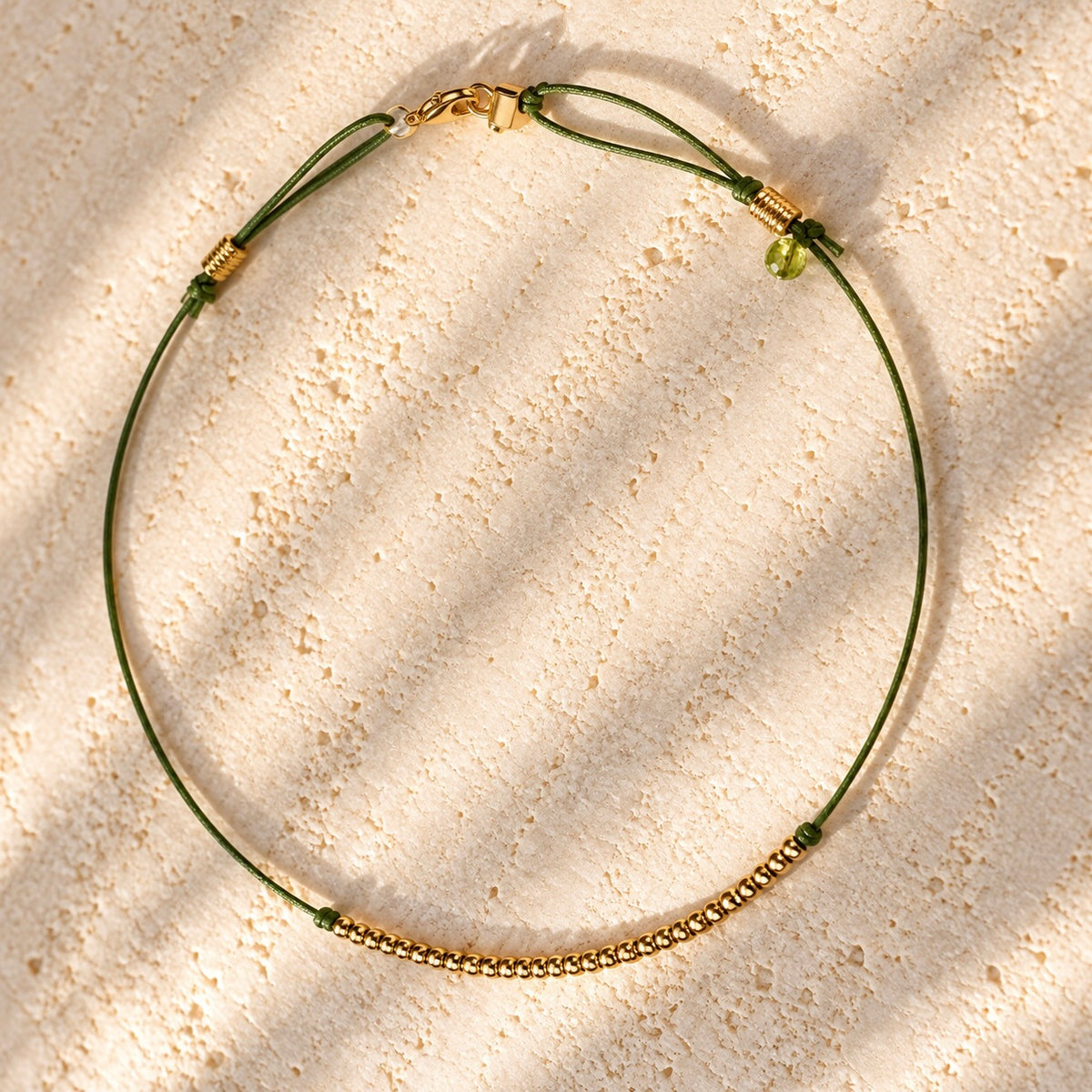 Padma Necklace in Green