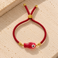 Rope Bracelet in Red
