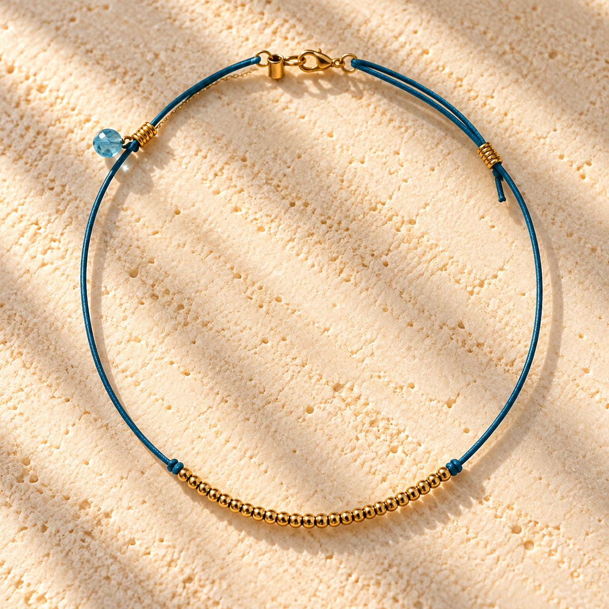Padma Necklace in Blue