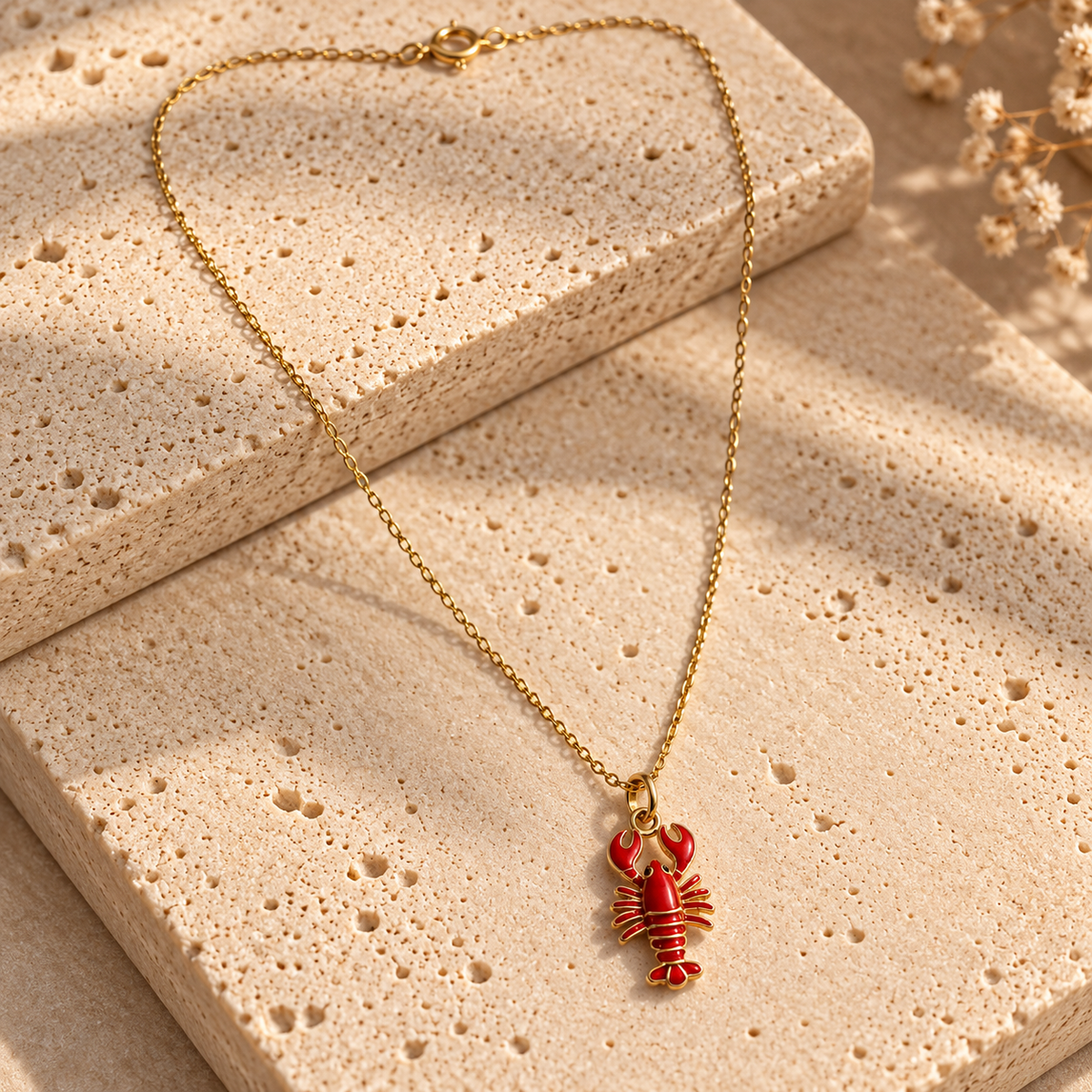 Red Lobster Necklace