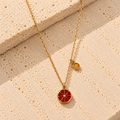 Orange Slice Necklace