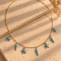 Blue Ocean Necklace