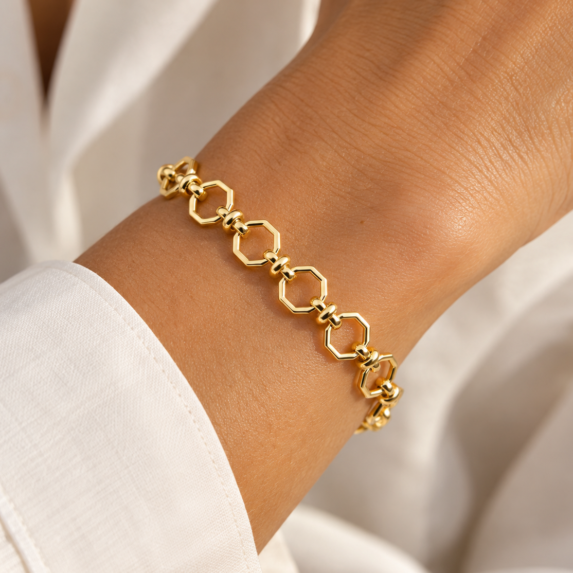 Lisbon Gold Bracelet