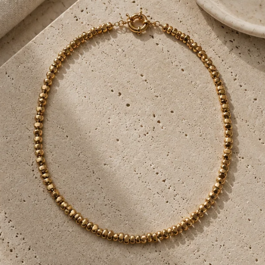 Gold Nugget Necklace