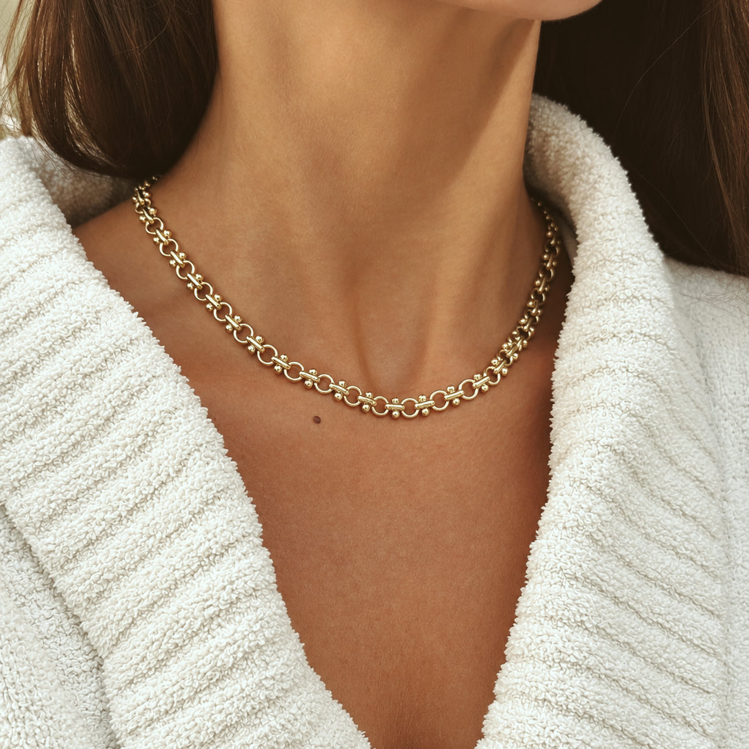 Monaco Gold Necklace